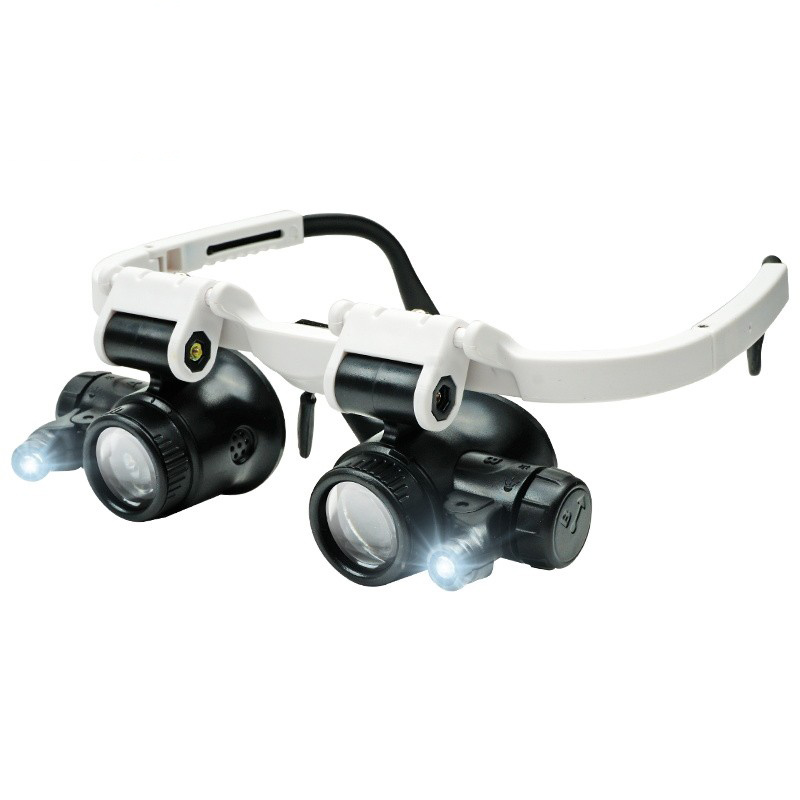 Electronics Repair Glasses - 23 times head-mounted glasses repair magnifying