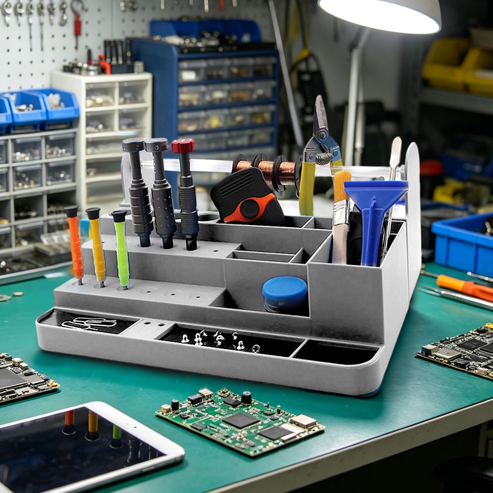 Heavy-Duty Desktop Storage Ele - Electronics Repair Shops ulasan dan harga
