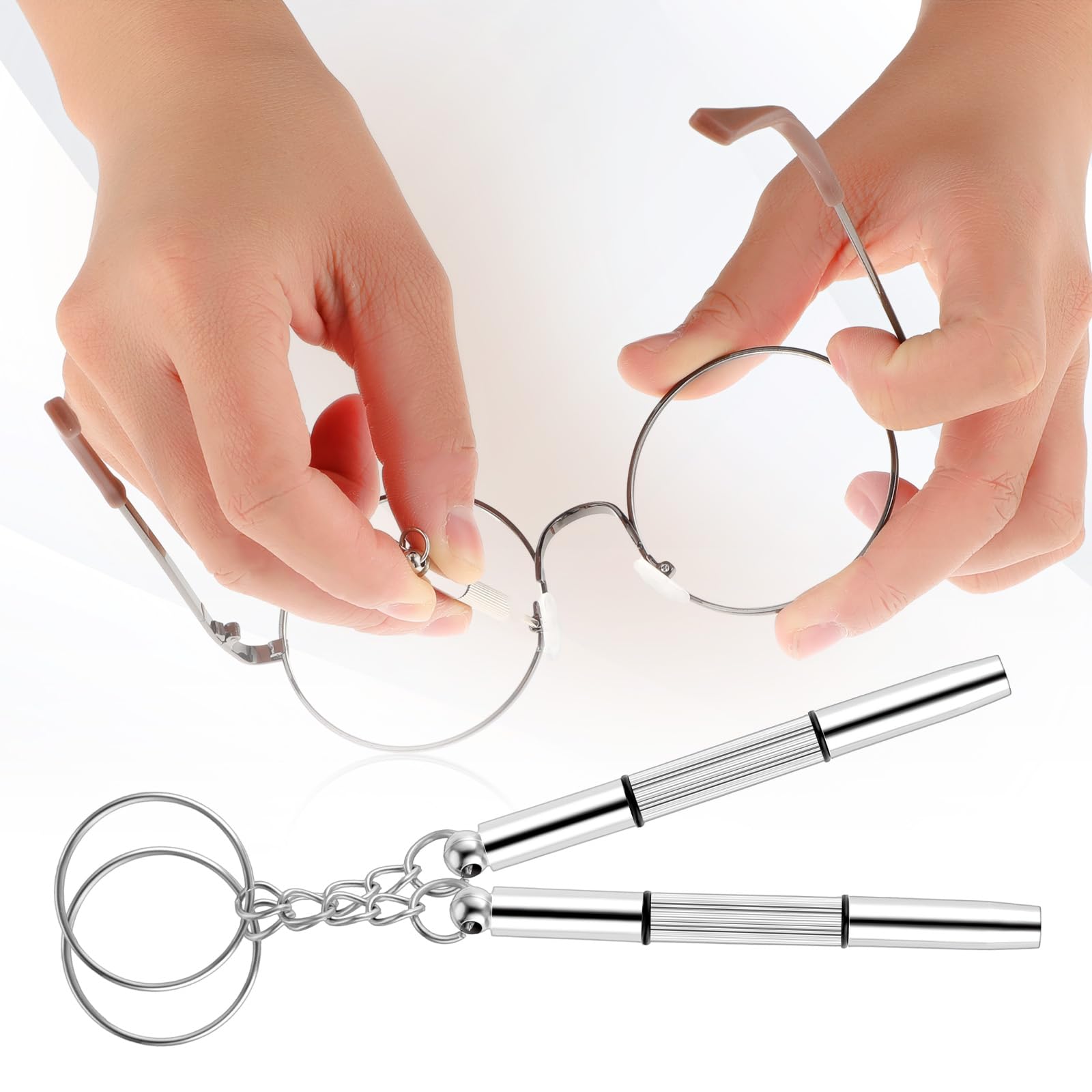 Eyeglass Screwdriver Repair Ki - Electronics Repair Glasses ulasan dan harga