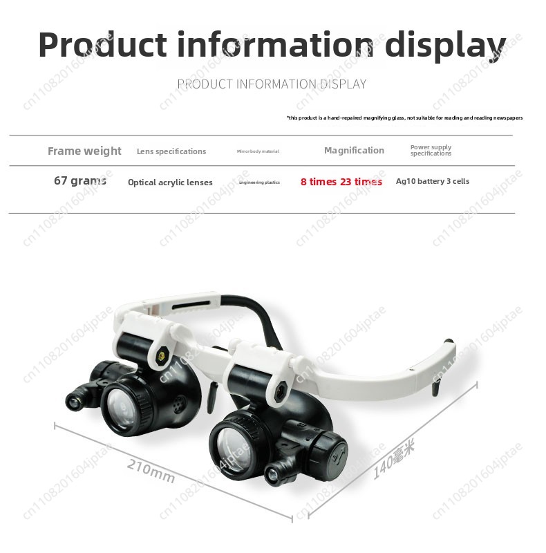 23 times head-mounted glasses  - Electronics Repair Glasses ulasan dan harga