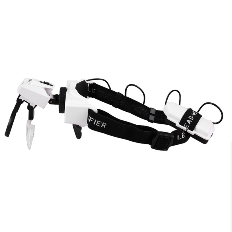 Illuminated Headband Magnifier - Electronics Repair Glasses ulasan dan harga