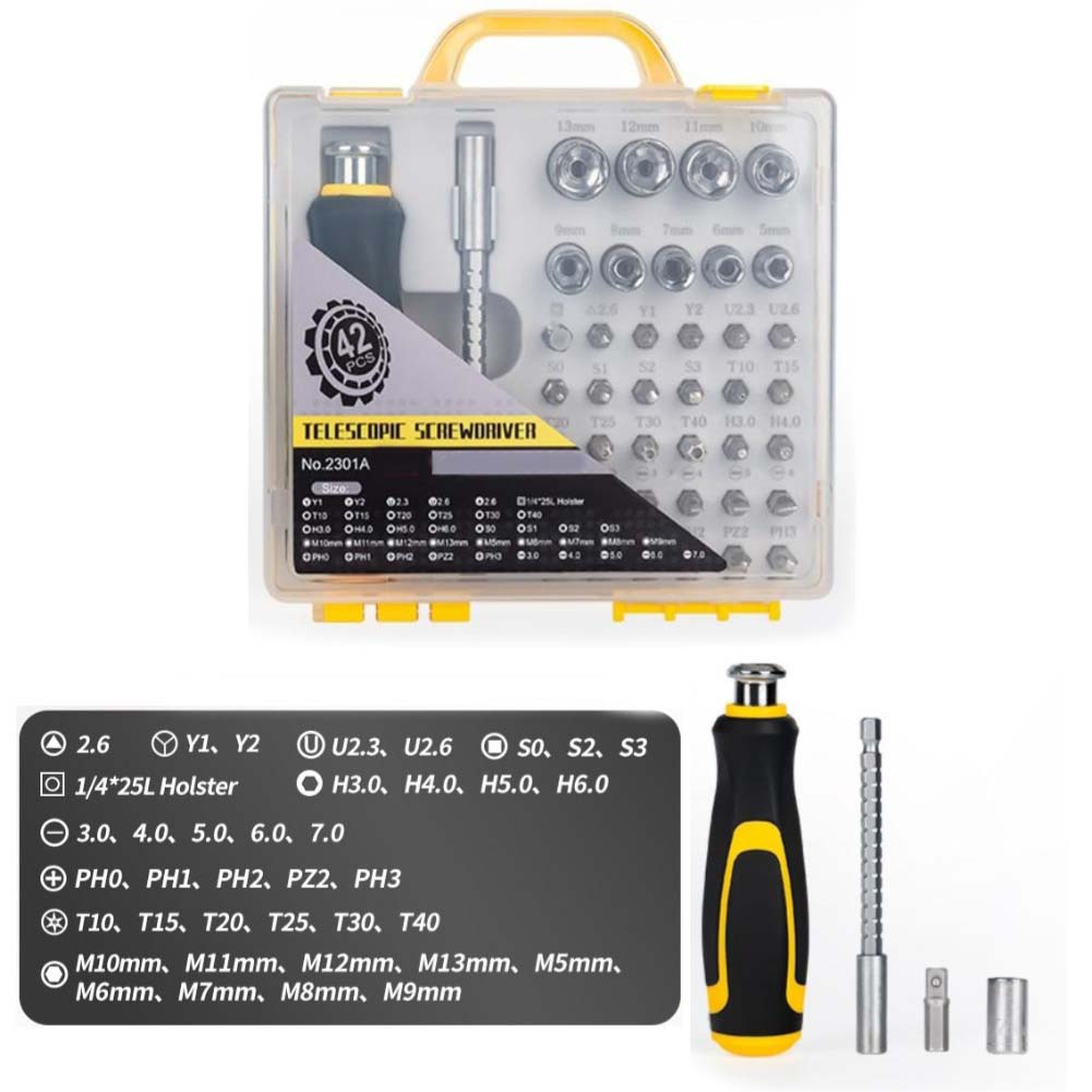 42 In 1 Multifunction Manual S - Electronics Repair Glasses ulasan dan harga
