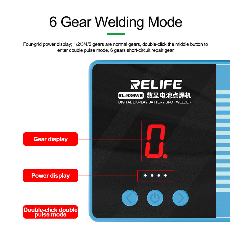 RL-936WE Digital Display Batte - Electronics Repair Service ulasan dan harga
