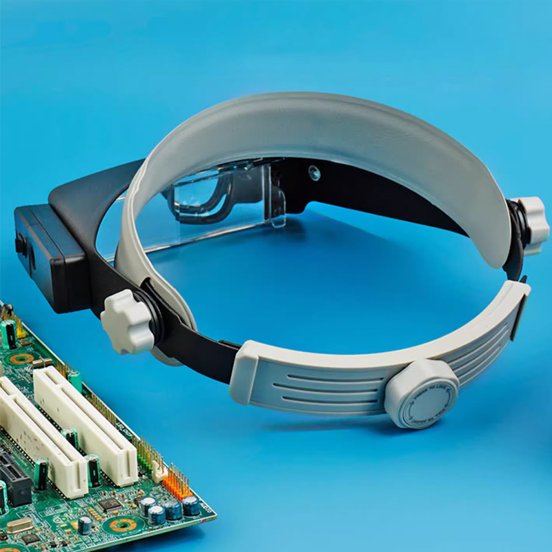 New Headband Magnifier LED Lig - Electronics Repair Glasses ulasan dan harga