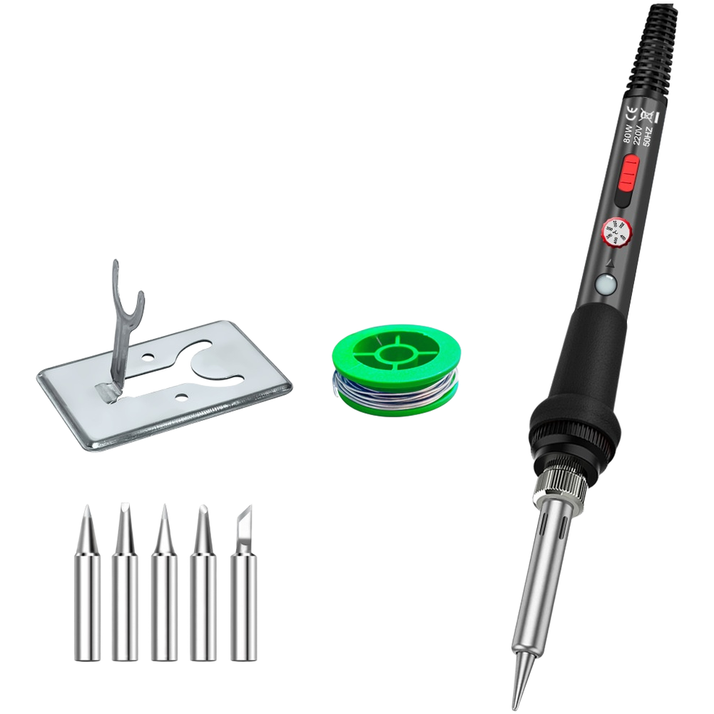 80W Soldering Iron Kit With Sw - Electronics Repair Shops ulasan dan harga