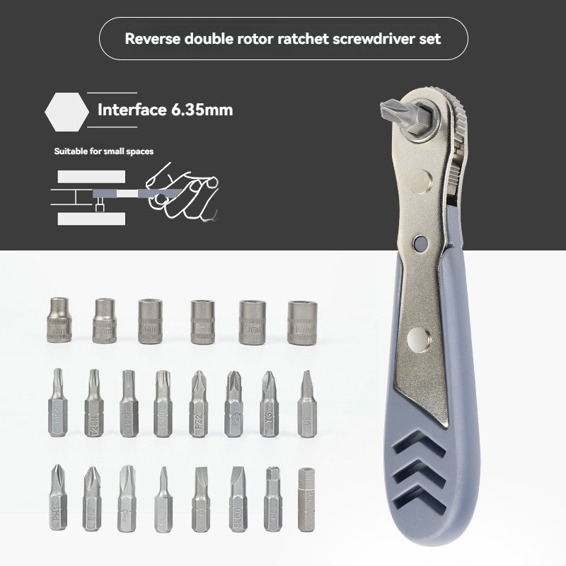 24 In 1 Ratchet Screwdriver Ki - Electronics Repair Shops ulasan dan harga