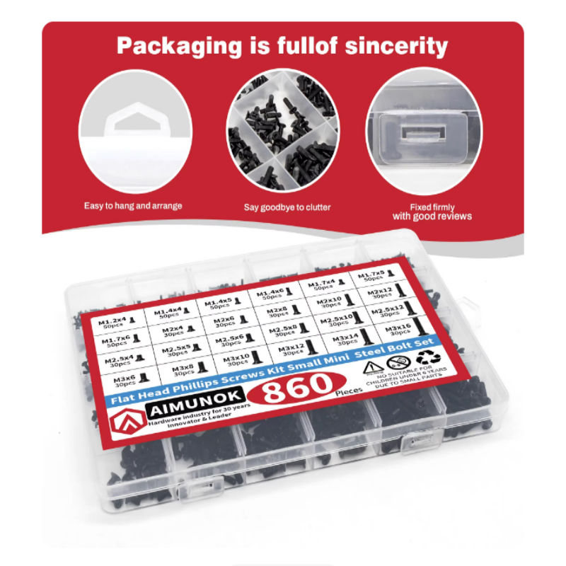 860PCS Small Screws Assortment - Electronics Repair Glasses ulasan dan harga
