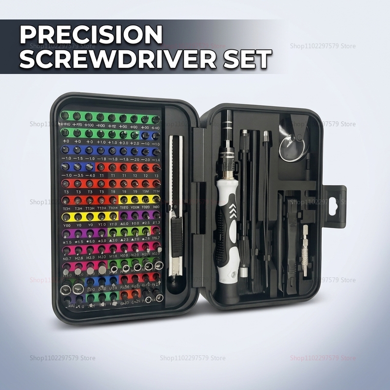 132 in 1 Precision Screwdriver - Electronics Repair Shops ulasan dan harga